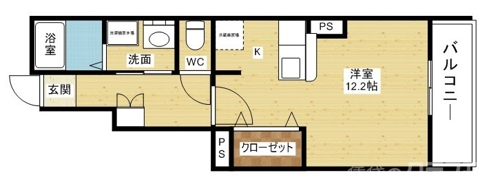 広い1Ktタイプです★