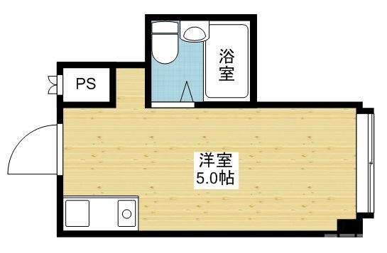 こじんまりした1R!