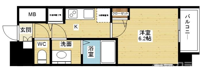 一人暮らしにオススメな1K！