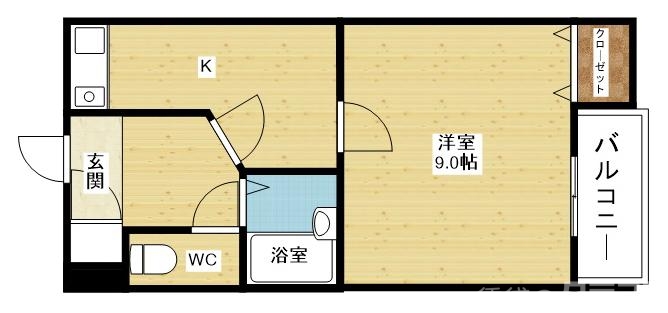 使いやすい間取りです。
