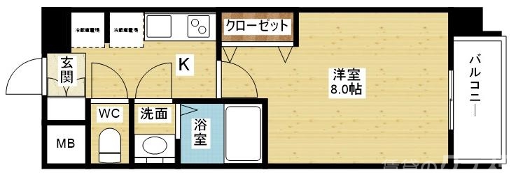 一人暮らしにピッタリな1K!