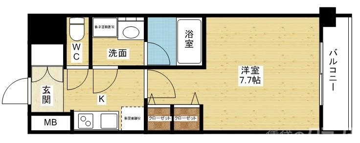 初期費用を抑えた一部屋です。