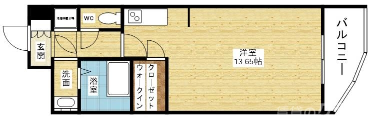 一人暮らしにピッタリな1K!