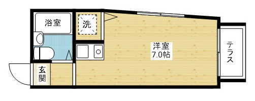 1Rの女性限定マンションです♪