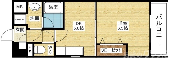 一人暮らしには十分な広さです♪