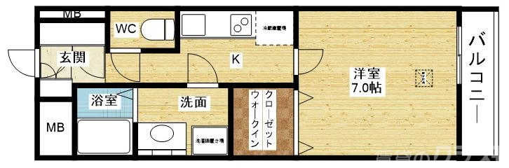 一人暮らしにおすすめ1Kタイプ☆