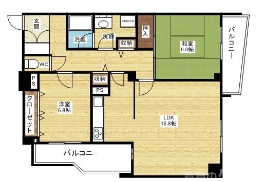 開放感のあるワンルームは単身や学生さんにオススメ!