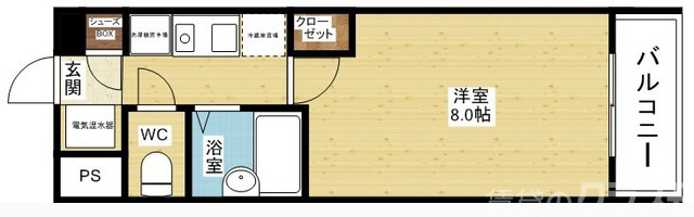 角部屋でとても明るいお部屋です♪