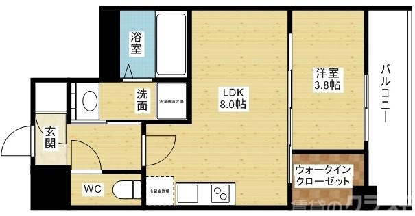 リビング広々タイプです。