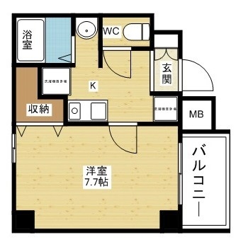 一人暮らしにピッタリな1Kです♪