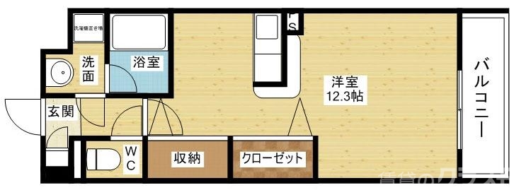 2人入居可能なワンルーム！