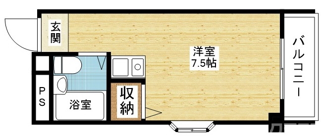 一人暮らしにオススメなワンルーム!