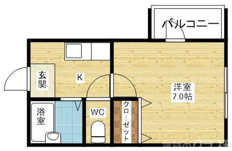 セパレートタイプのお部屋です♪