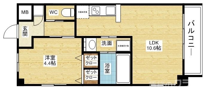 広々、一人暮らしに☆