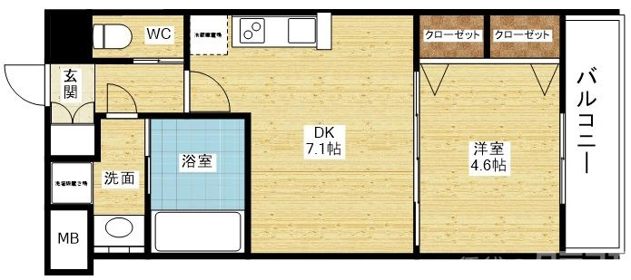 広々、一人暮らしに☆