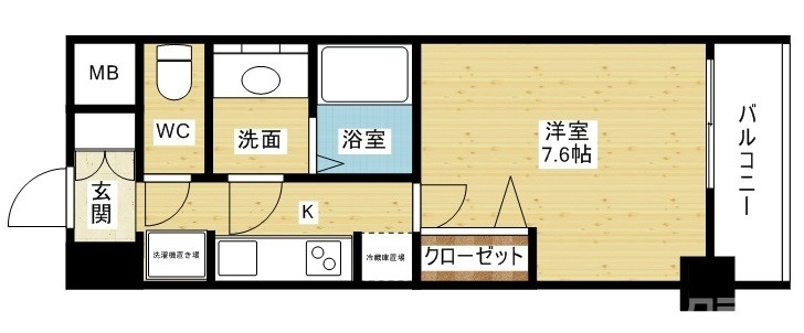 一人暮らしにピッタリな1K☆