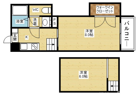 メゾネットタイプのご紹介です☆