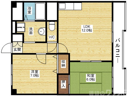 人気の2LDKタイプ☆新婚さんやファミリーにオススメ!