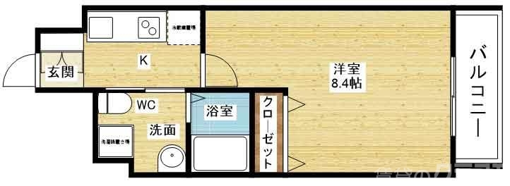 家具付対応!単身者にオススメ☆手荷物一つで入居可能です♪
