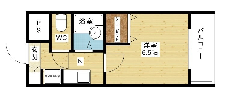 一人暮らしにおすすめ1Kタイプ☆