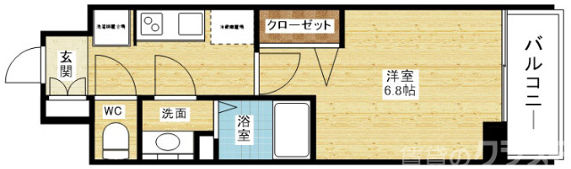 シンプルですが、使いやすい間取りです！