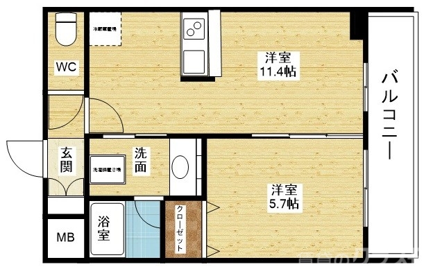 リビング広々タイプ☆