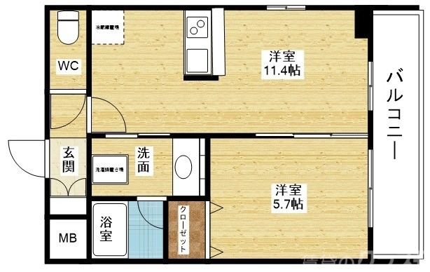 リビング広々タイプ☆