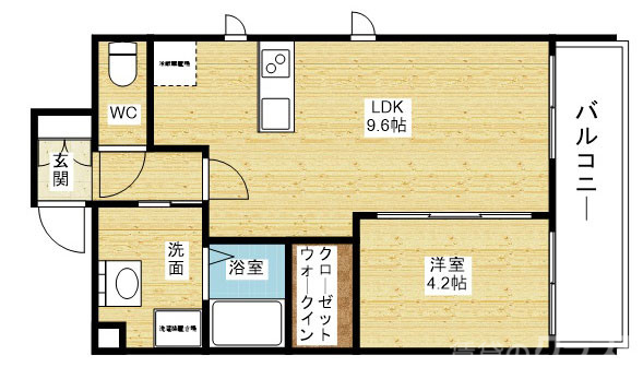 リビング広々タイプ☆