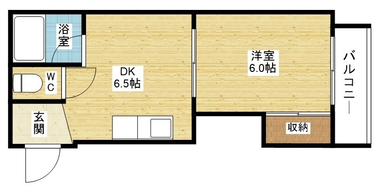 1DKのお部屋です☆彡
