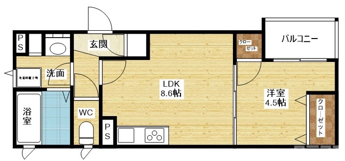 人気の間取りです。