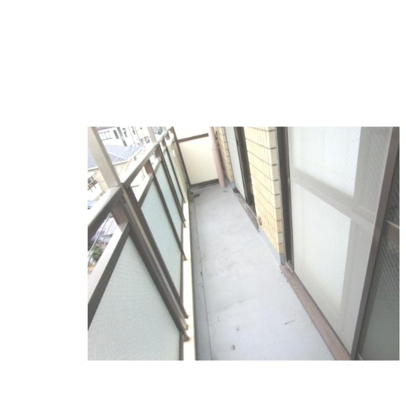 バルコニーはこちらです。