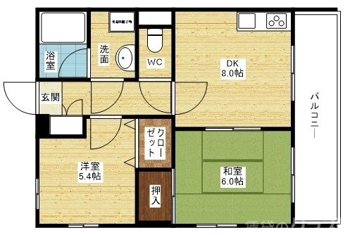 使いやすい2DKタイプです＾＾