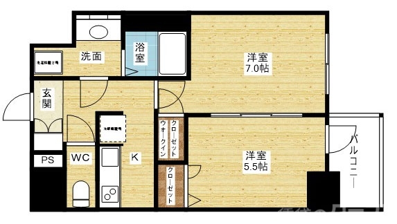 人気の間取りです!