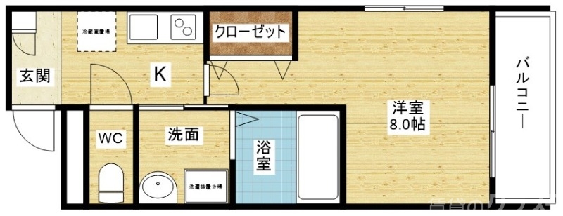 使いやすい間取りです。