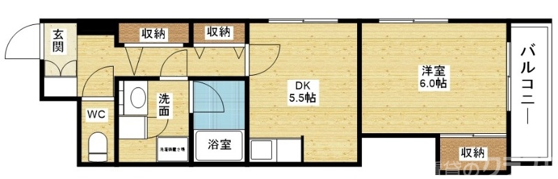 快適1人暮らしにピッタリです。