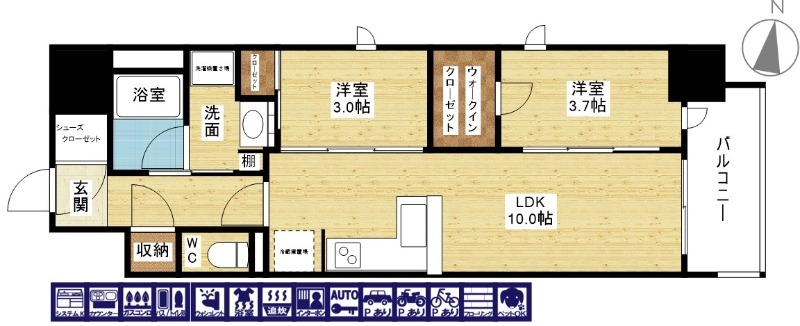 人気の間取りです！