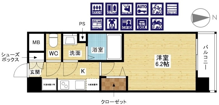 使いやすい間取りです