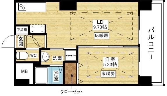 機能的かつ効率的な間取りです♪