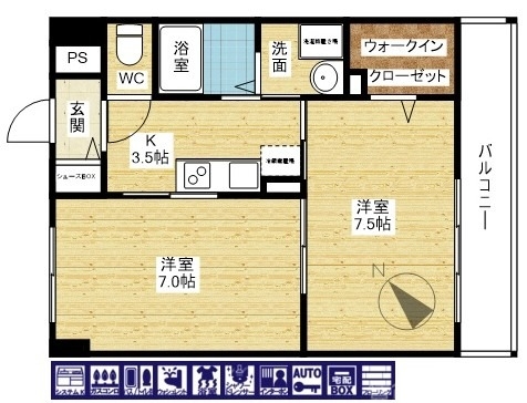 使いやすい間取りです！