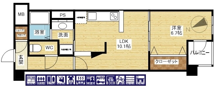 リビング広々です。