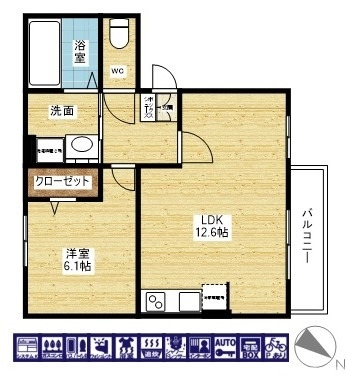 カップル向けアパート!