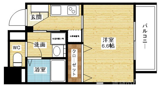 １Kのお部屋です☆彡