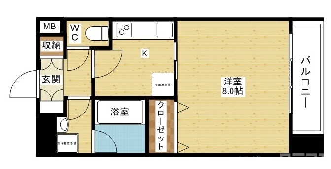 一人暮らしにオススメの1K☆