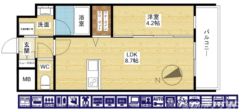 使いやすい間取りです！