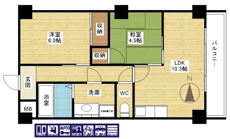 人気の間取り！