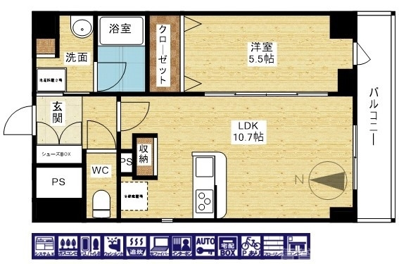 人気の間取り☆