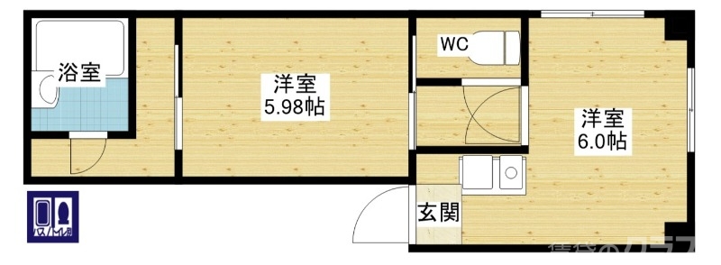 1DKタイプです！