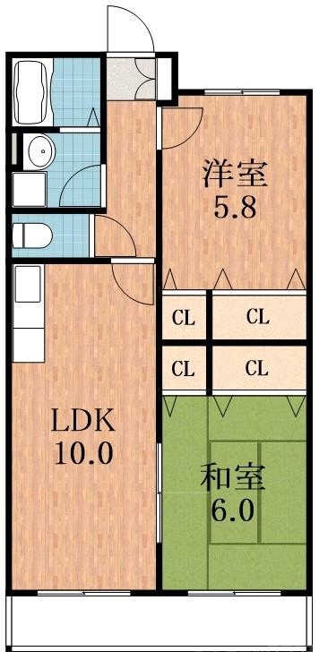 使い勝手の良い間取りです。