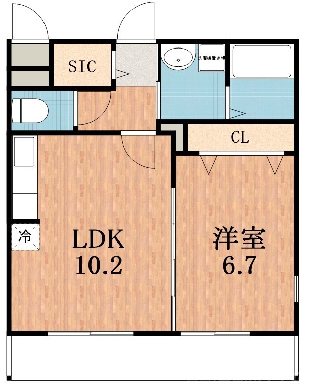 人気の可動間仕切りの1LDKです♪