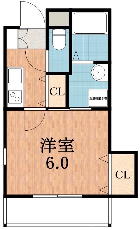 角部屋、2面採光です!!